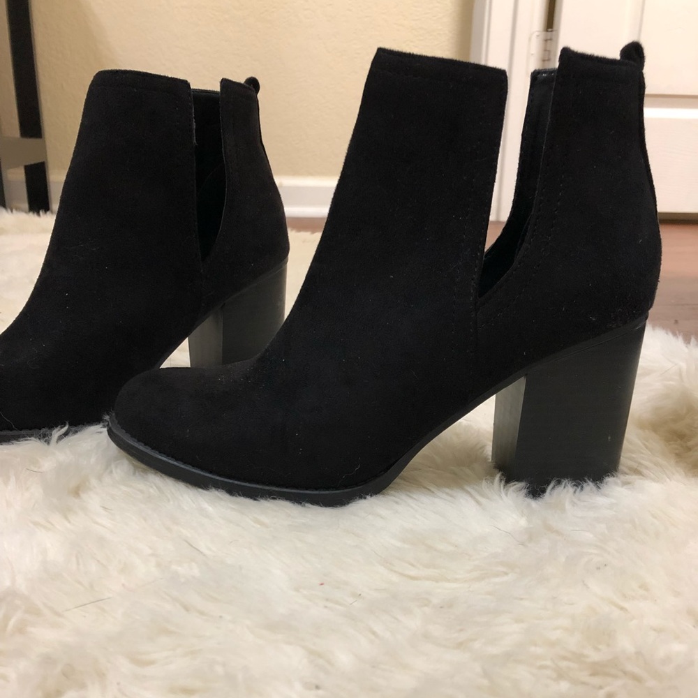 Black booties